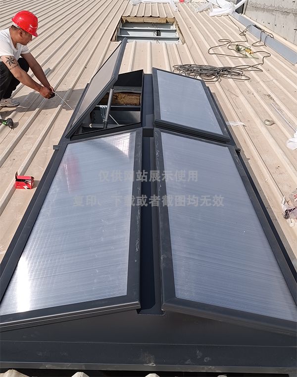 兰州王老吉生产车间峪泉镇排烟天窗