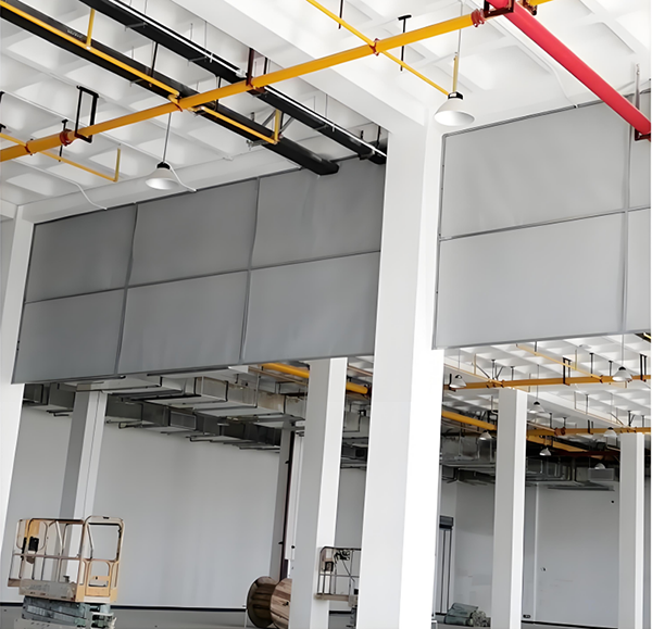 防火布峪泉镇挡烟垂壁