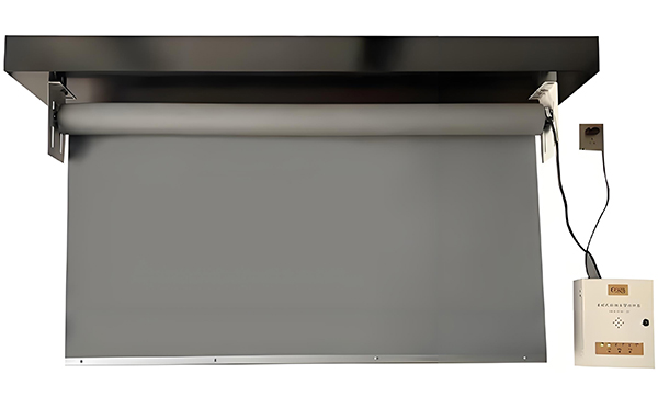 峪泉镇电动挡烟垂壁