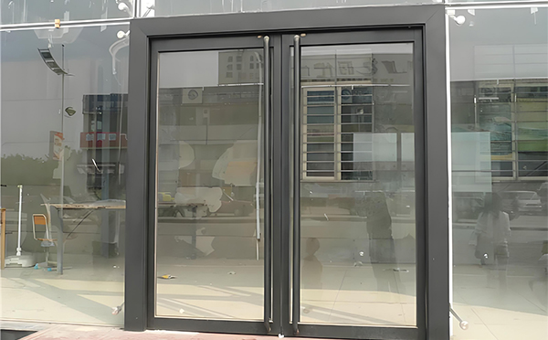 峪泉镇玻璃地弹门