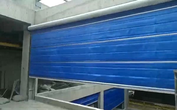 大型物流园区完成峪泉镇防火门整体安装工程