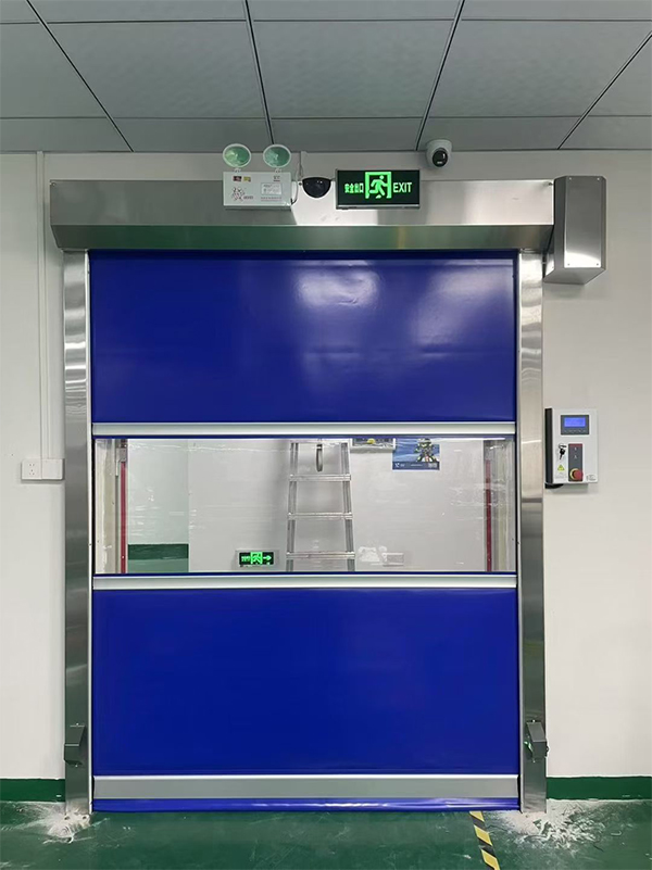 峪泉镇快速峪泉镇卷帘门在冷链物流仓储区的应用实践